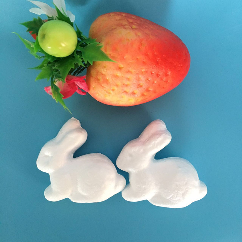 Factory Direct Foam ball preschool education handmade DIY Easter decoration rabbit paulilong foam small animal