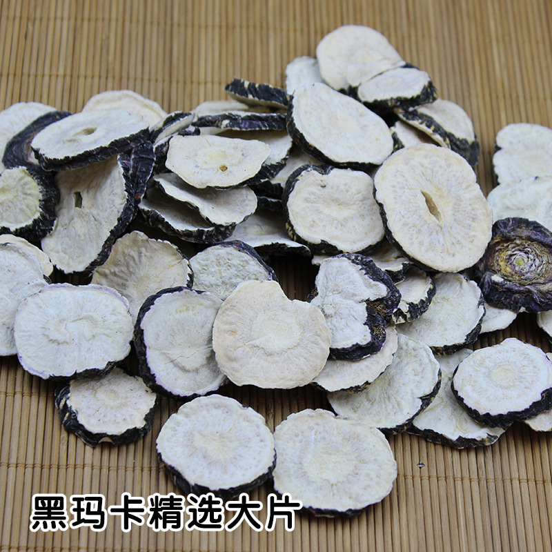 Black Maca Wholesale Origin Maca Dried Slices Yellow Maca Dried Fruit Purple Maca Card Yunnan Hui Ze Dried Fruit Slices Maca