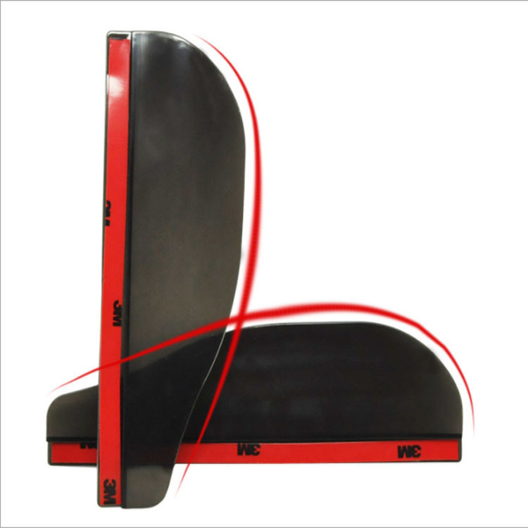 Car rain eyebrow OPP bag to pack 1.8*5.5cm Car Rearview Mirror rain eyebrow car supplies car clothing rain shield