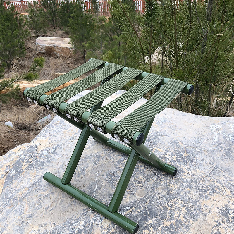 Outdoor Thickened Backrest Chair Fishing Chair Folding Stool Mazar Small Stool Plastic Stool Portable Bench Mazar