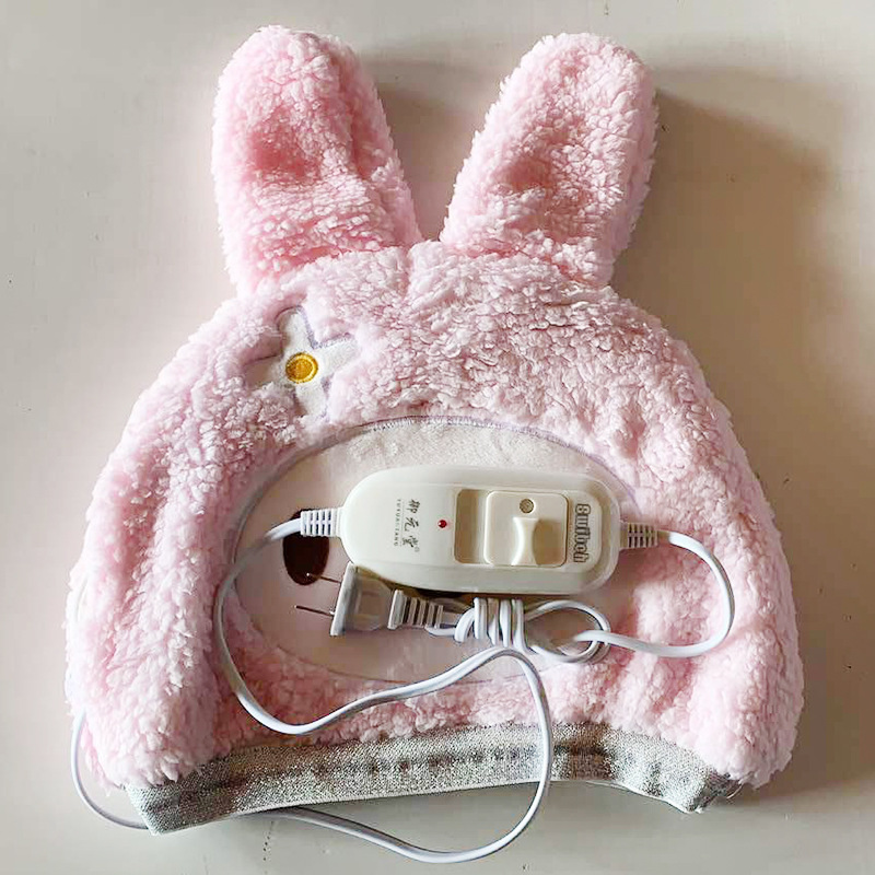 Manufacturer's Ready Supply of Heating Caps, Electric Heating Caps, Home Care Hair Dyeing, Cute Rabbit Headgear, Oil Cap, Oil Machine