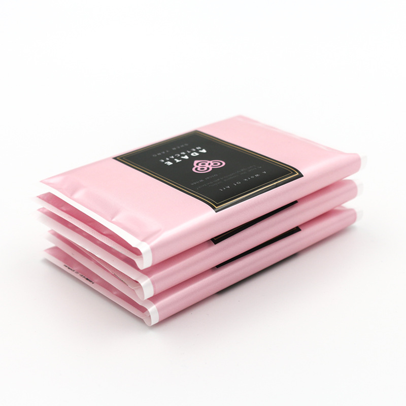 Advertising purse tissue custom Restaurant Hotel small bag handkerchief napkin promotional wallet tissue custom printed logo