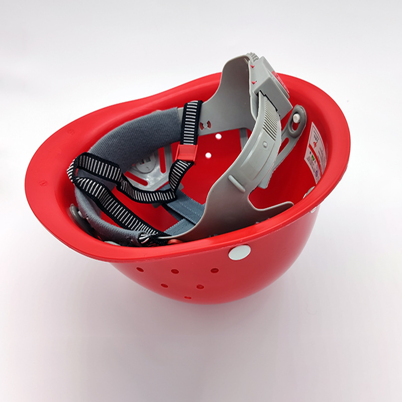 Safety Helmet Men's Summer Construction Site Leadership Safety Helmet GB Thickened ABS Breathable Custom Logo Printing