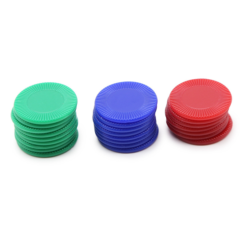 Game Coin Chip Round Card Points Coin Color Sunflower Plastic Chip Coin Solid Color Sunflower Chip Plastic Coin