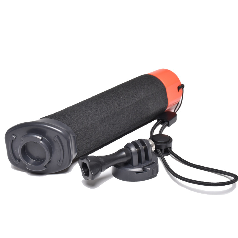 gopro8 accessories Dajiang sponge buoyancy stick small ant mountain dog SJ non-slip hand-held Rod removable diving floating water stick