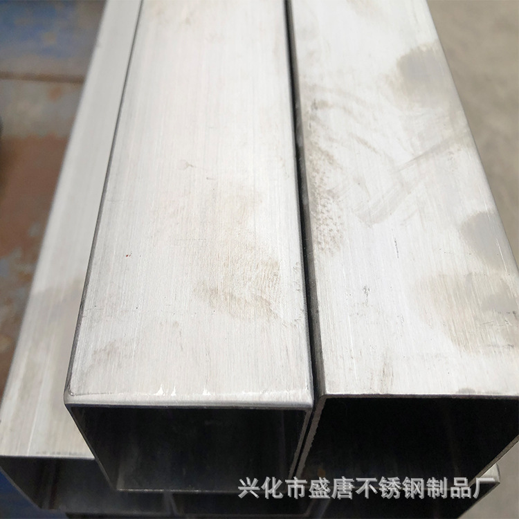 201304 Stainless Steel Square Tube Hollow Thick-Walled Rectangular Tube 316 Straight Seam Welded Tube Square Channel Corrosion Resistant