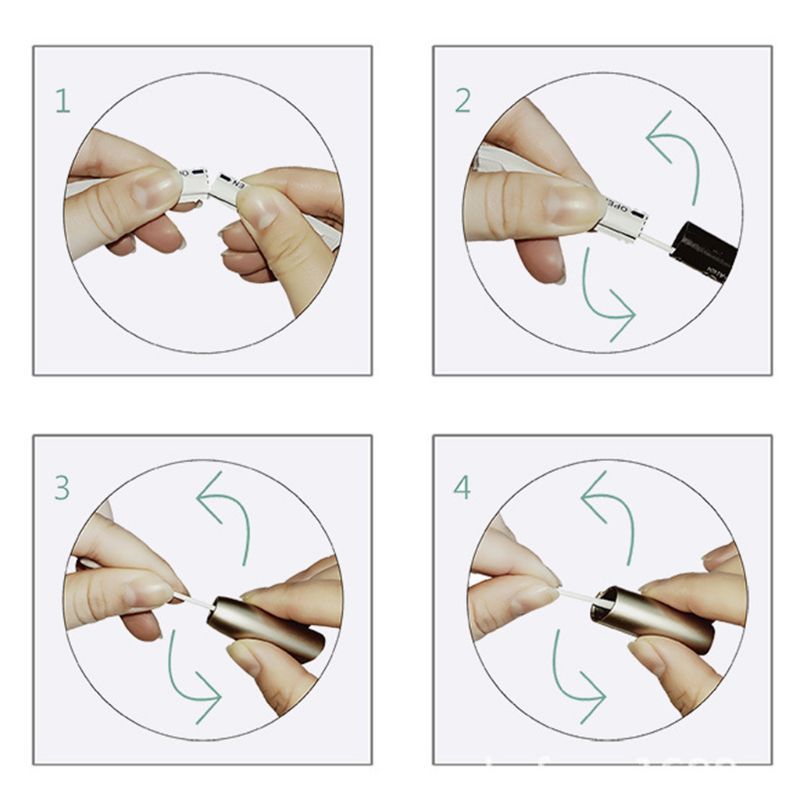 Factory Direct Sales Iqo2.4 3.0Duo Multi/Glo Individually Packaged Alcohol Cleaning Cotton Swabs Cleaning Cotton Swabs