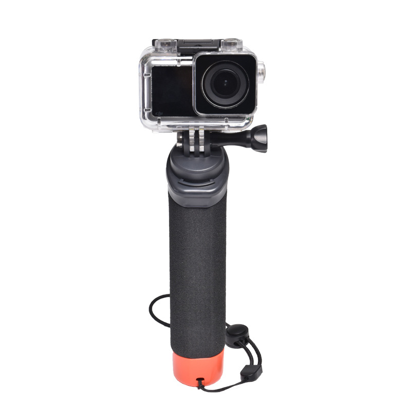 gopro8 accessories Dajiang sponge buoyancy stick small ant mountain dog SJ non-slip hand-held Rod removable diving floating water stick