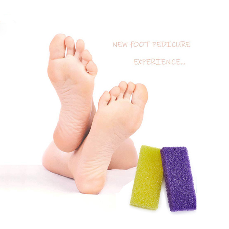 Оптовая пилка для ногтей, специальный одноразовый односторонний шлифовальный камень для педикюра, эксфолиатор для ног