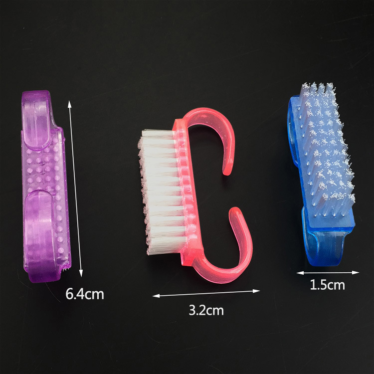 Factory direct small horn brush plastic horn brush play dust dust brush nail nail brush