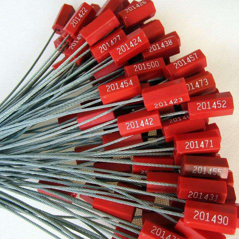 Disposable lead seal steel wire seal hexagonal steel wire lead seal container seal electric meter container seal blockade