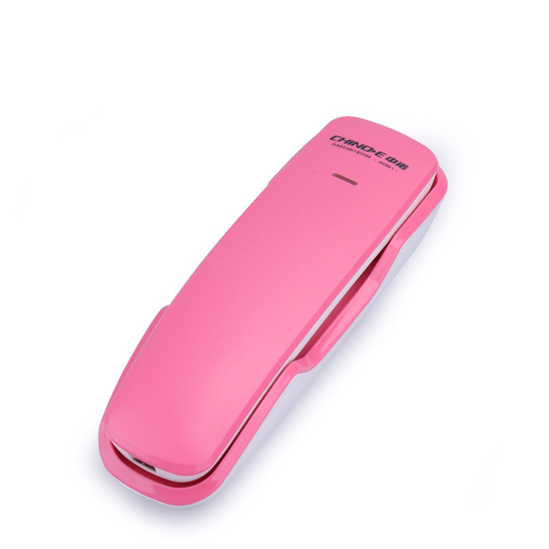 Zhongnuo A061 wall-mounted landline office hotel telephone mini one-piece white fashion durable wall-mounted wall-mounted machine