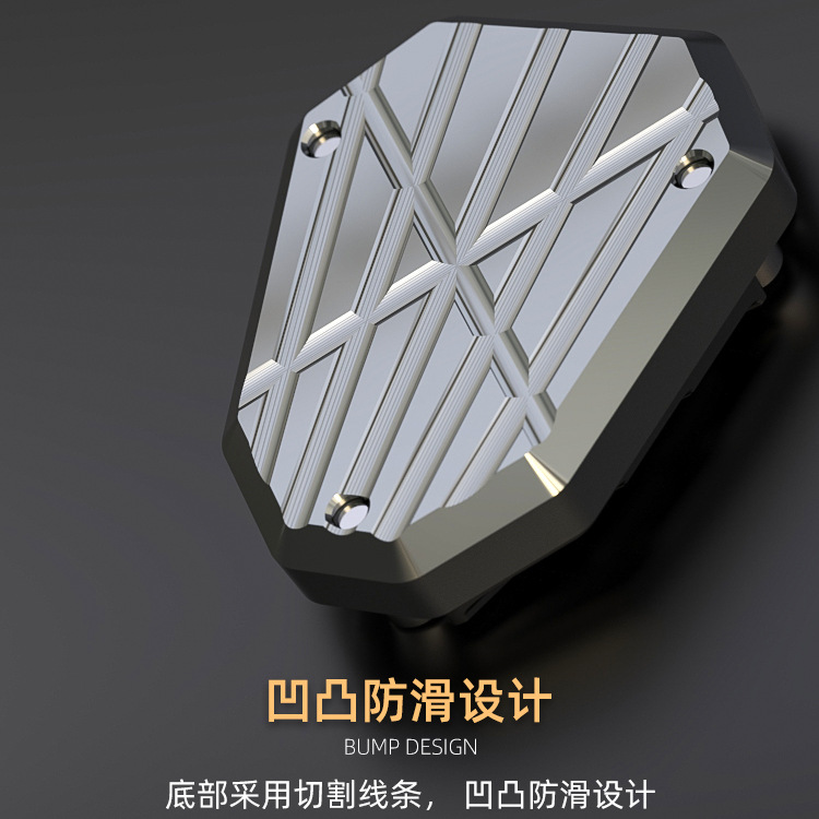 Suitable for Kawasaki Ninja 300 side frame seat modification accessories Z900 side support foot pad ER6F single foot support seat spirit beast