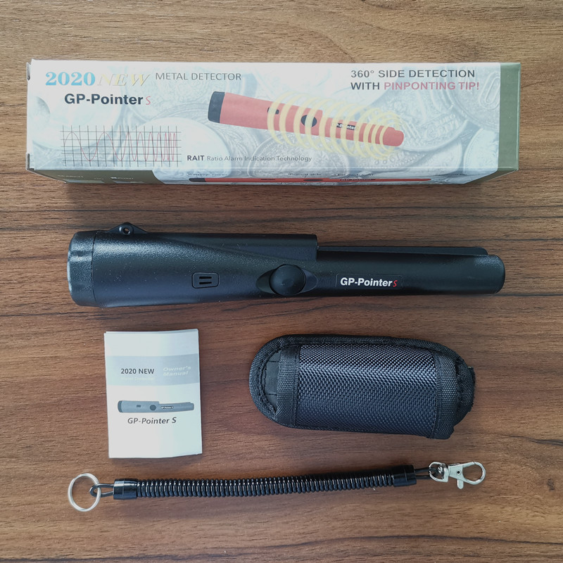 Brand New Handheld Metal Detector Positioning Rod Green Orange Black Three Colors Optional Gp-Pointer S