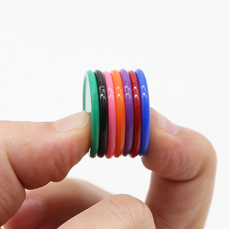 Chips coin no face value mahjong round card solid color plastic chip card round plastic edge round card game coin making