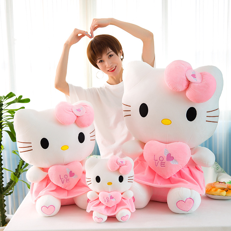Hello kitty Doll kitty Doll Pussy Plush Toy kt Rag Doll Birthday Gift Girl
