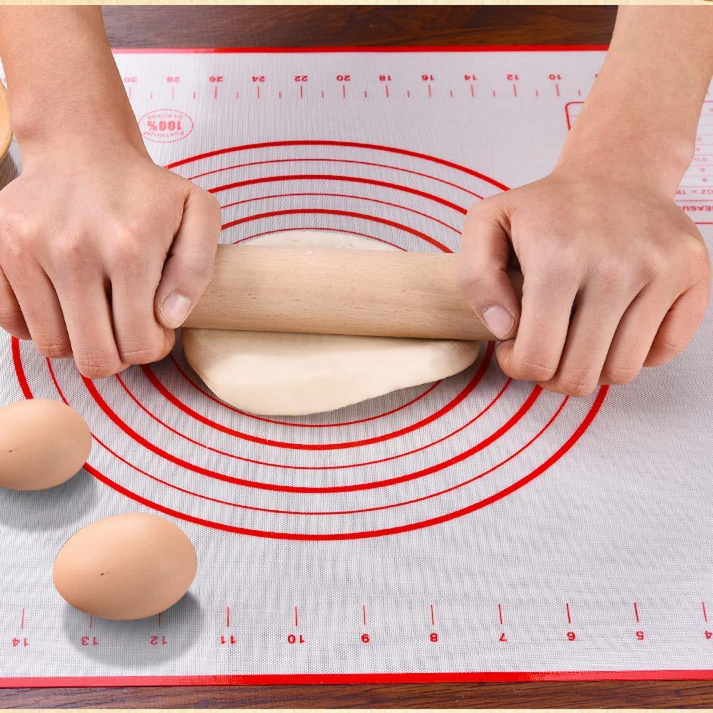 New silicone baking mat silicone Dutch pot mat non-stick multiple anti-fouling silicone kneading mat anti-scald long handle baking mat