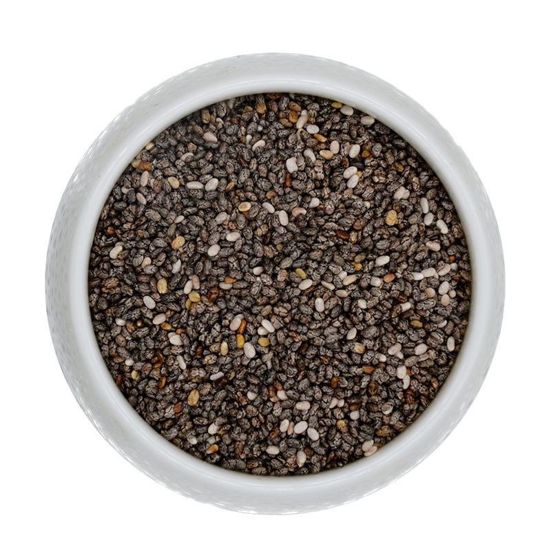 Factory Wholesale Chia Seeds Mexican Food Grade Breakfast Nuts Quinoa Oatmeal Meal Replacement Ingredients 500g