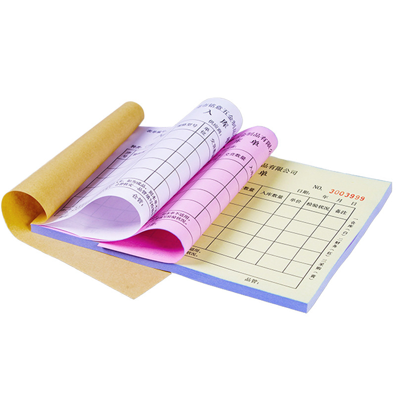 Manufacturer Produces Printed Delivery Notes, Receipts, Two-Part and Three-Part Carbonless Copy Receipt Sales Lists