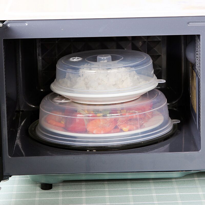 Food grade PP plastic fresh-keeping cover refrigerator microwave oven sealed fresh-keeping bowl cover microwave oven special heating safety cover