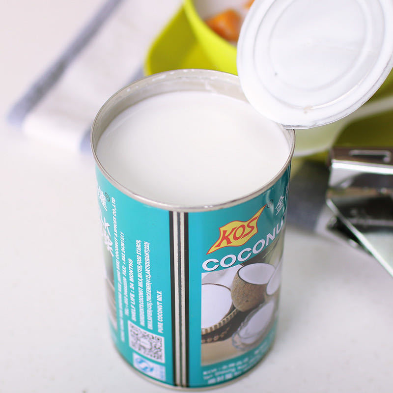 Zhen wants to remember the gold medal as high as coconut milk 400ml * 24 cans of whole box concentrated coconut milk juice sago raw materials