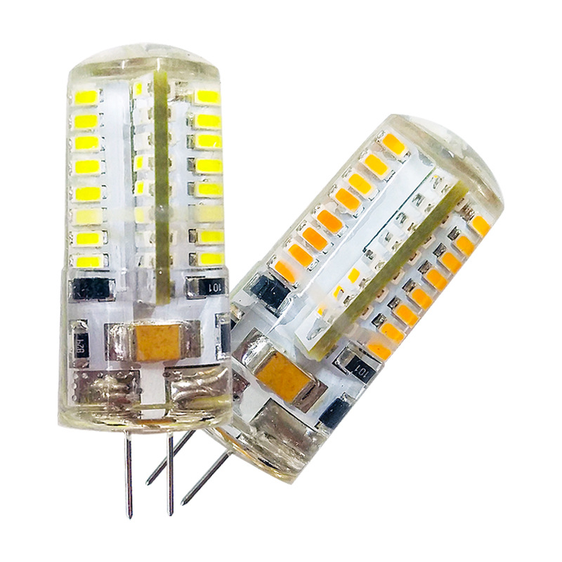 AC220VG4 lamp bead led pin high pressure crystal lamp insert bubble super bright g4 light source mirror headlight energy saving small bulb
