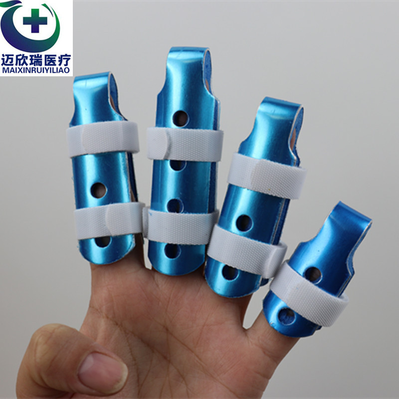 Manufacturer Wholesale Aluminum Alloy Bone Plate Finger Fixation Splint Fracture Straightening Wrist Brace Correction Device Rehabilitation