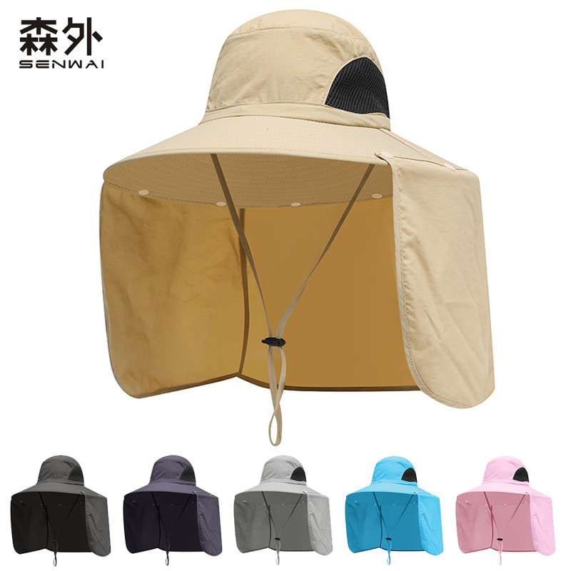 Летняя рыбацкая шляпа для мужчин и женщин, защита от солнца, быстро сохнущая, антиву шляпа, для альпинизма и рыбалки