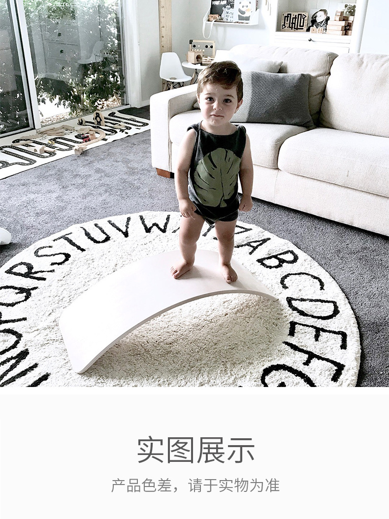 Factory handles INS seesaw tail cargo size children indoor kindergarten, outdoor balance exercise yoga