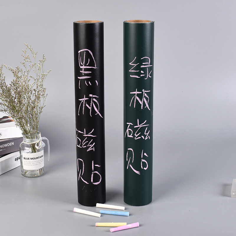 Removable magnetic blackboard wall children's graffiti magnetic green board stickers thickened home graffiti self-adhesive wall stickers wholesale