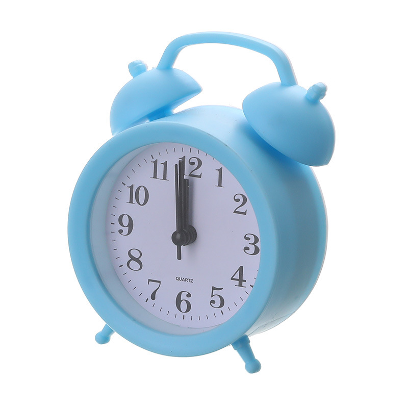 Cartoon Alarm Clock, Creative Bedroom, Living Room, Bedside Small Alarm Clock, Digital Plastic Clock, Student-Specific Decorative Small Table Clock