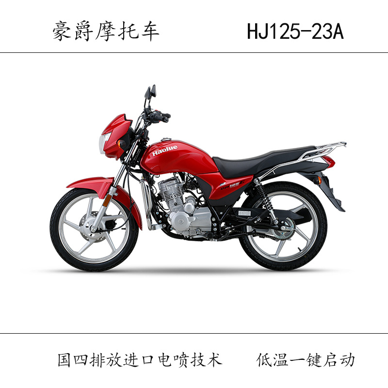 Supply Jiangmen Da Changjiang Haojue Brand Yishuang Motorcycle 125Cc Men's Clothing Fuel Straddle Hj125-23A