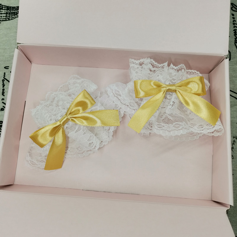 Diablo Lolita Lace Hand Sleeve Bow Sleeve Lolita Decorative Small Cute Dress LO Niang KC