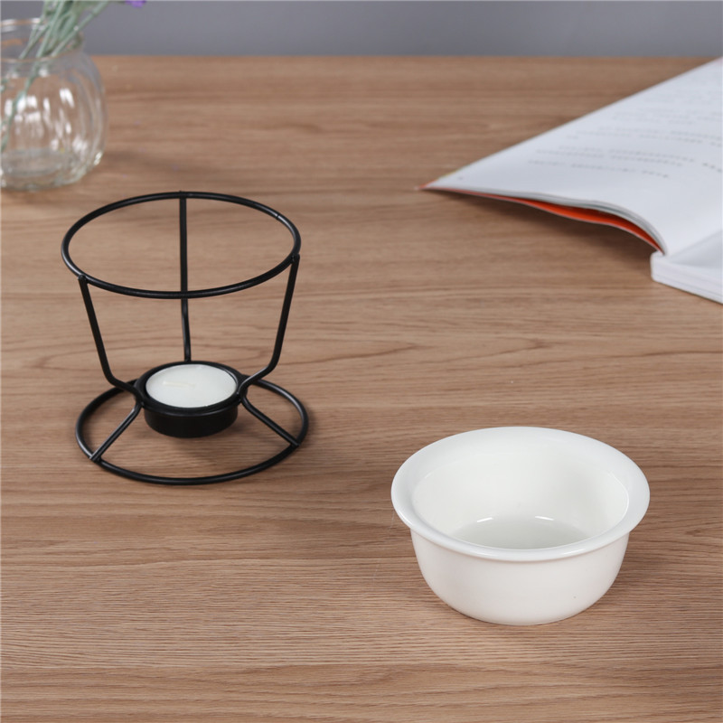 Ceramic Butter Melting Furnace Butter Rack Butterwarme Electric Heating Ceramic Pot Butter Furnace