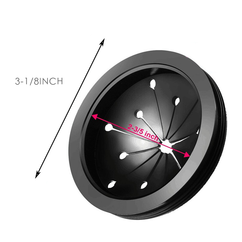 80mm household garbage disposer sealed splash cover kitchen waste crusher NBR sink plug single wholesale