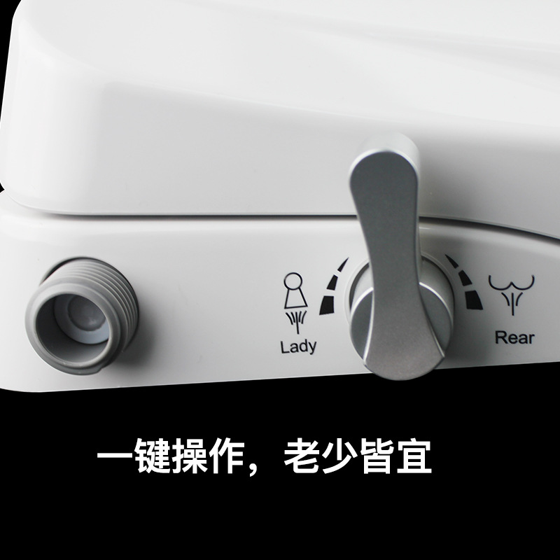 Smart Toilet Cover Flushing Cover Household Toilet Cover Simple Toilet Water Spray Cleaner Without Electricity