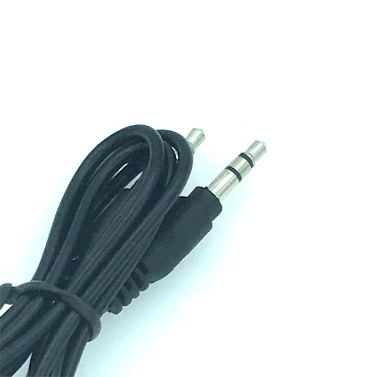 Factory direct 1 meter 3.5mm to 3.5mm audio line male to male AUX to recording line speaker 3.5 audio line