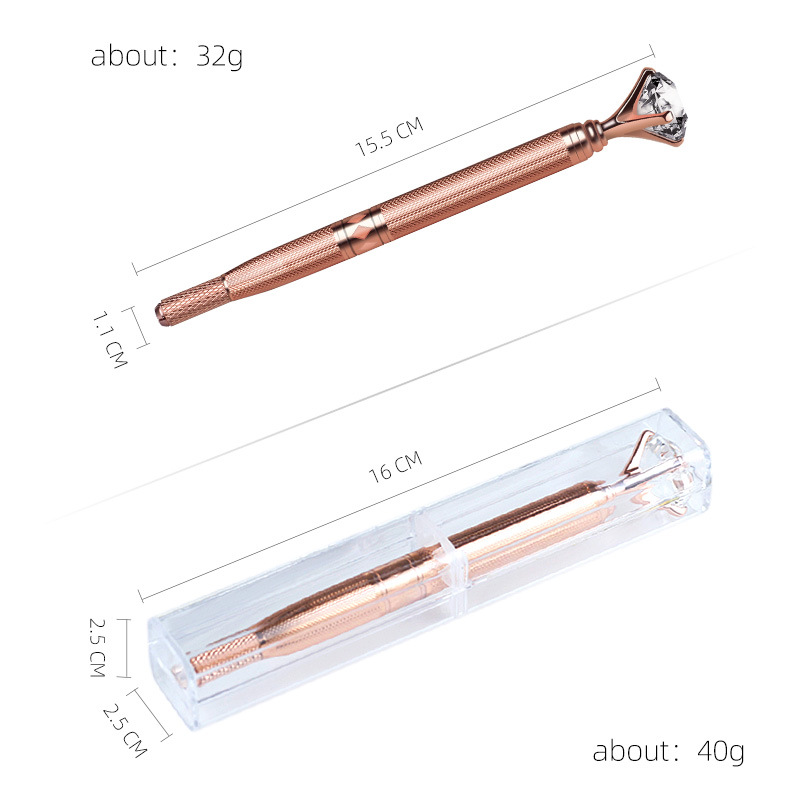 Factory direct diamond embroidery pen 24 eyebrow pencil cross fog mouth embroidery handmade pen special