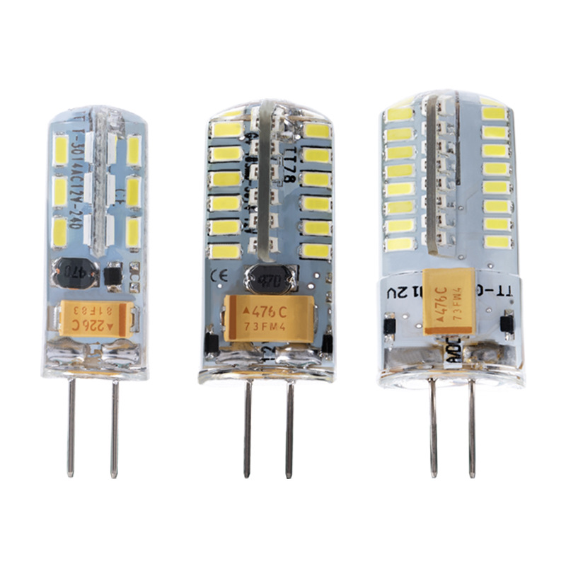 AC12VG4 lamp bead led pin low voltage crystal lamp insert bubble super bright g4 light source mirror headlight energy saving small bulb