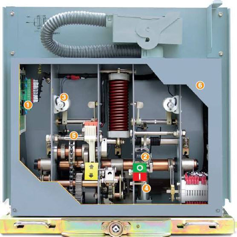 Cross-Border Indoor Intelligent Vacuum Circuit Breaker Vs (Zn63)-12/630A-20 Solid-Sealed Hand-Operated Circuit Breaker