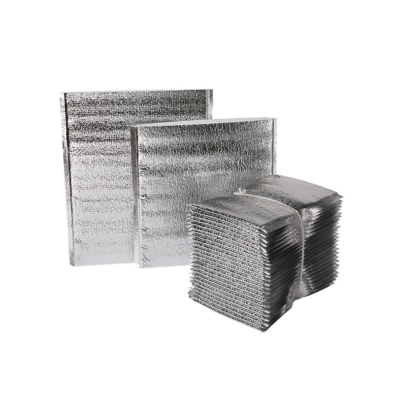 Disposable Aluminum Foil Insulation Bag Large Fresh Keeping Cold Bag Seafood Takeaway Hairy Crab Refrigerator Bag Thickened Heat Insulation Bag