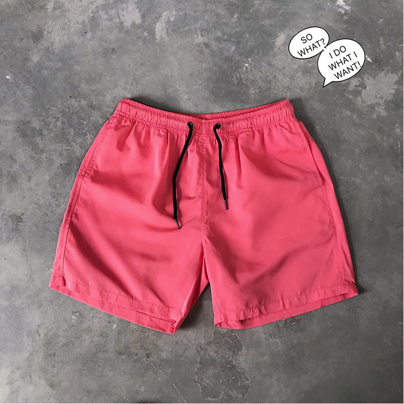 Cross-border European and American Men's Beach Pants Casual Shorts Fashion Trend Outer Wear Loose Waterproof Surfing Swimming Trunks