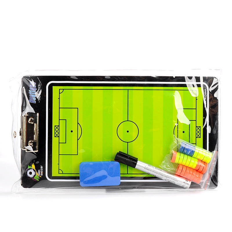 Coaches sand table tactical plate pictorial board football basketball tactical board folding magnetic straight PVC tactical board