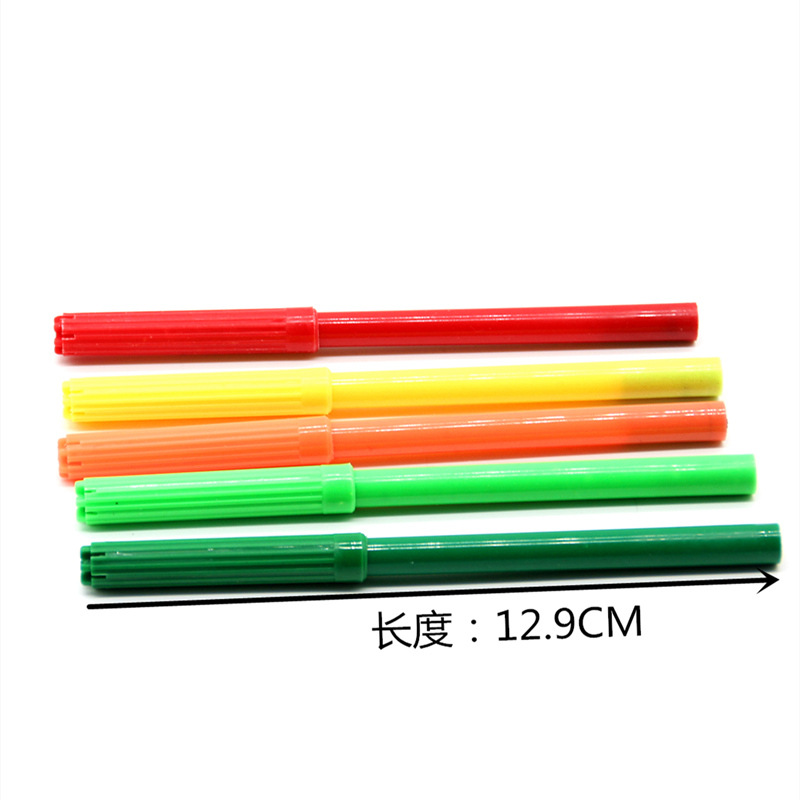 Manufacturer Children's Graffiti Brushes, Toddler Art Supplies, Color Pens, Bulk Single Monochrome Watercolor Pens, Wholesale Creativity