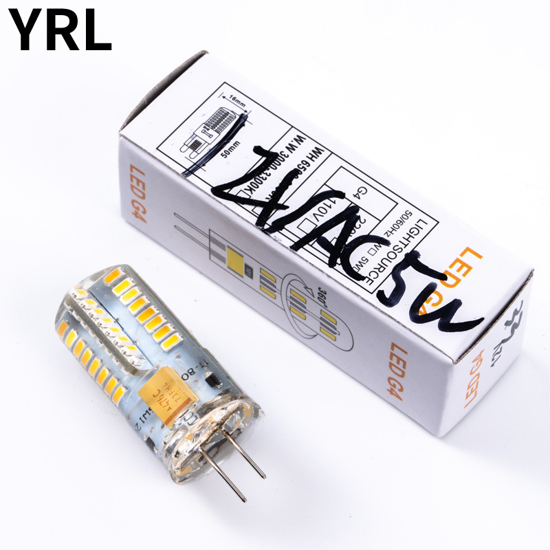 AC12VG4 lamp bead led pin low voltage crystal lamp insert bubble super bright g4 light source mirror headlight energy saving small bulb