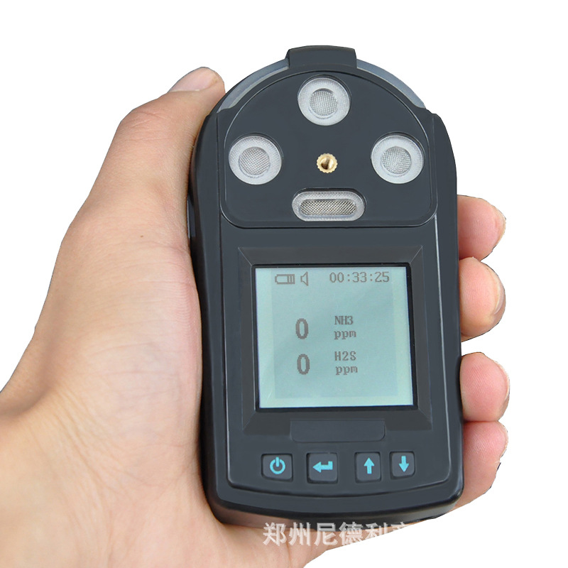 Портативный детектор запахов, мониторинг концентрации аммиака и сероводорода в свинарнике