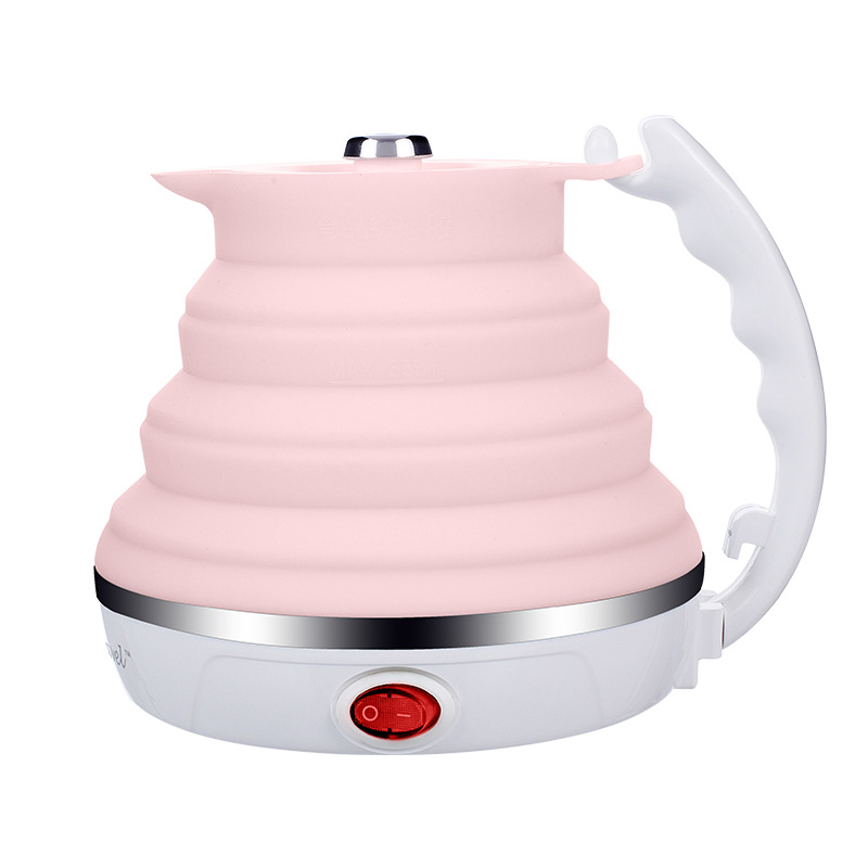 Collapsible kettle Amazon folding kettle travel food grade silicone electric kettle small appliances