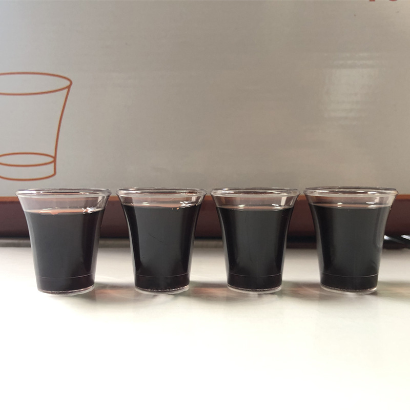 Disposable communion cup transparent wine glass manufacturers direct export mini cup 6000 a box