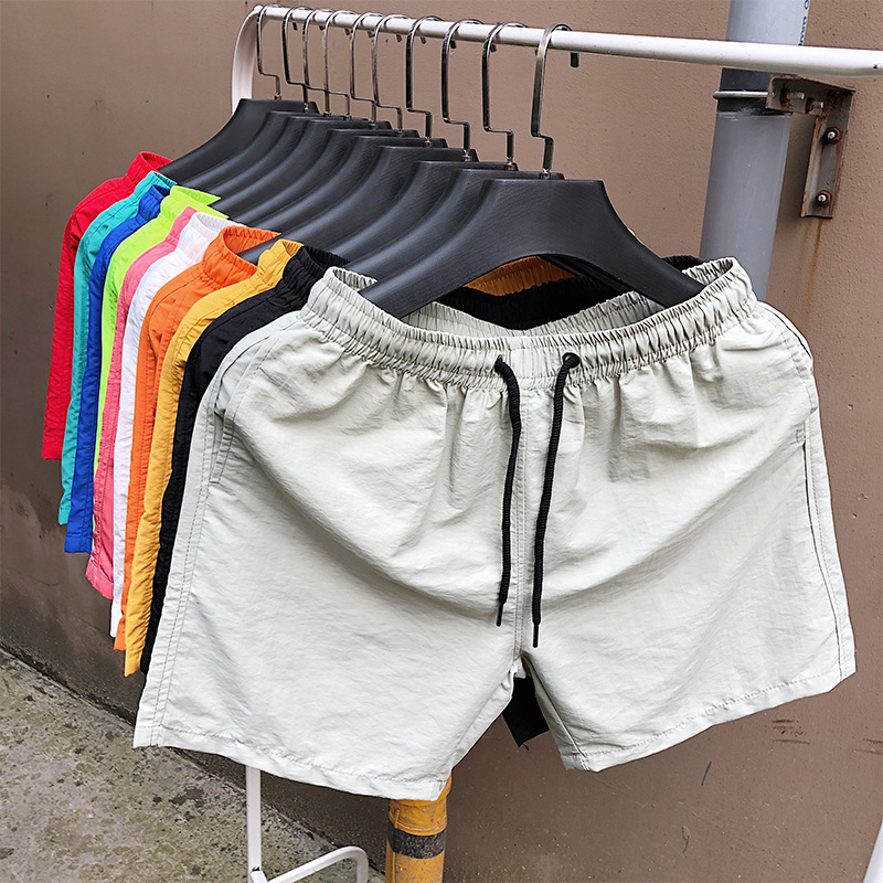 Cross-border European and American Men's Beach Pants Casual Shorts Fashion Trend Outer Wear Loose Waterproof Surfing Swimming Trunks