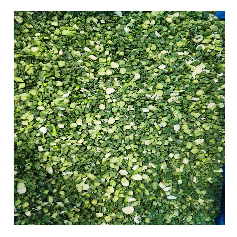 Small Green Onions, Quick-Frozen Small Green Onions, Frozen Green Onions, German and Japanese A-Grade B-Grade 5mm Factory Direct Supply Wholesale